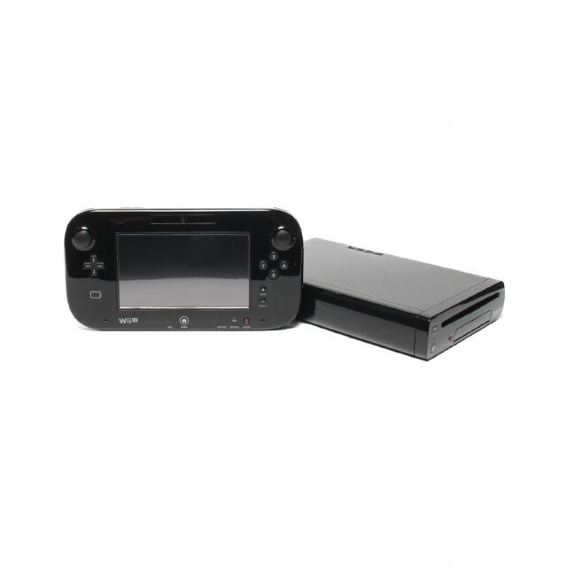 任天堂 - ニンテンドー Nintendo Wii U 本体 ブラック 32GBの通販 by ...