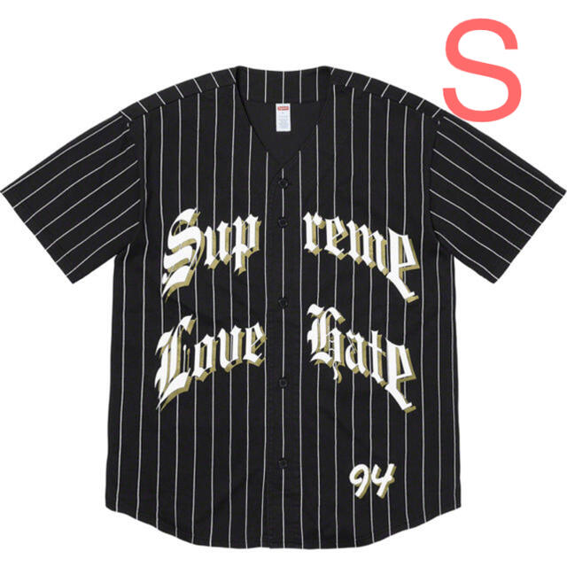 【S】 Love Hate Baseball Jersey