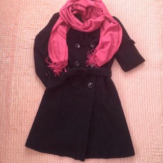 パターンフィオナ(PATTERN fiona)の☆PATTERN 黒コート☆(ロングコート)