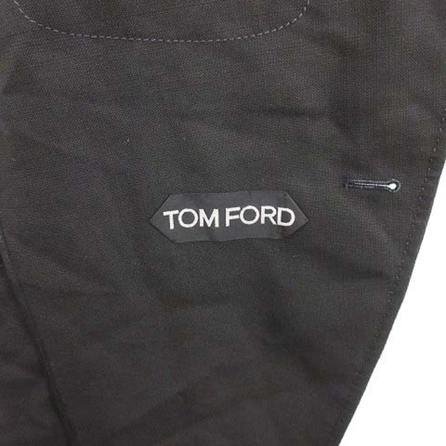 TOM FORD(トムフォード)のトムフォード テーラードジャケット シングル センターベント 7-48R 黒 メンズのジャケット/アウター(テーラードジャケット)の商品写真