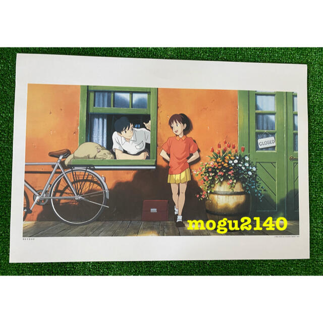 ジブリ(ジブリ)の【激レア】ジブリ　耳をすませば　ポスター　宮崎駿　カレンダー　1999 エンタメ/ホビーのアニメグッズ(ポスター)の商品写真