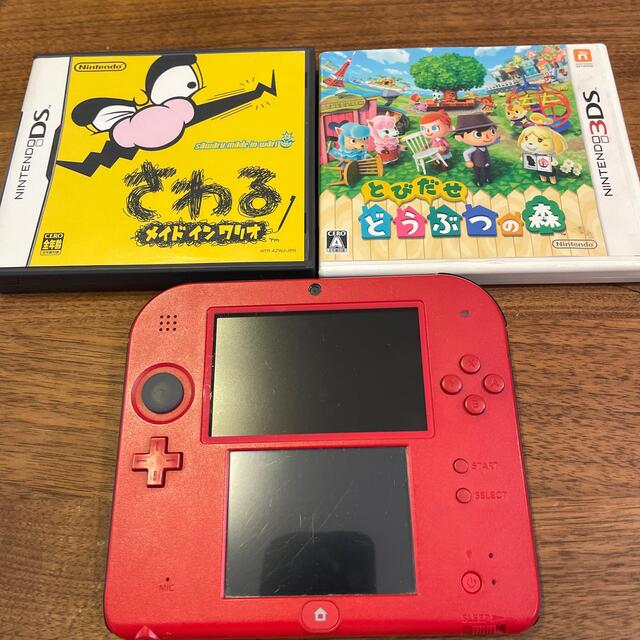 ニンテンドー2DS(ニンテンドー2DS)の任天堂2DS 本体 エンタメ/ホビーのゲームソフト/ゲーム機本体(携帯用ゲーム機本体)の商品写真