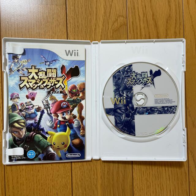 Wii(ウィー)の大乱闘スマッシュブラザーズX Wii 説明書つき エンタメ/ホビーのゲームソフト/ゲーム機本体(その他)の商品写真