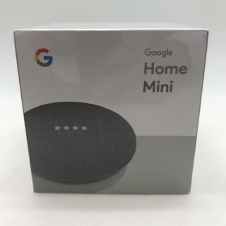 グーグル(Google)のGoogle Home Miniチャコールグレー(スピーカー)