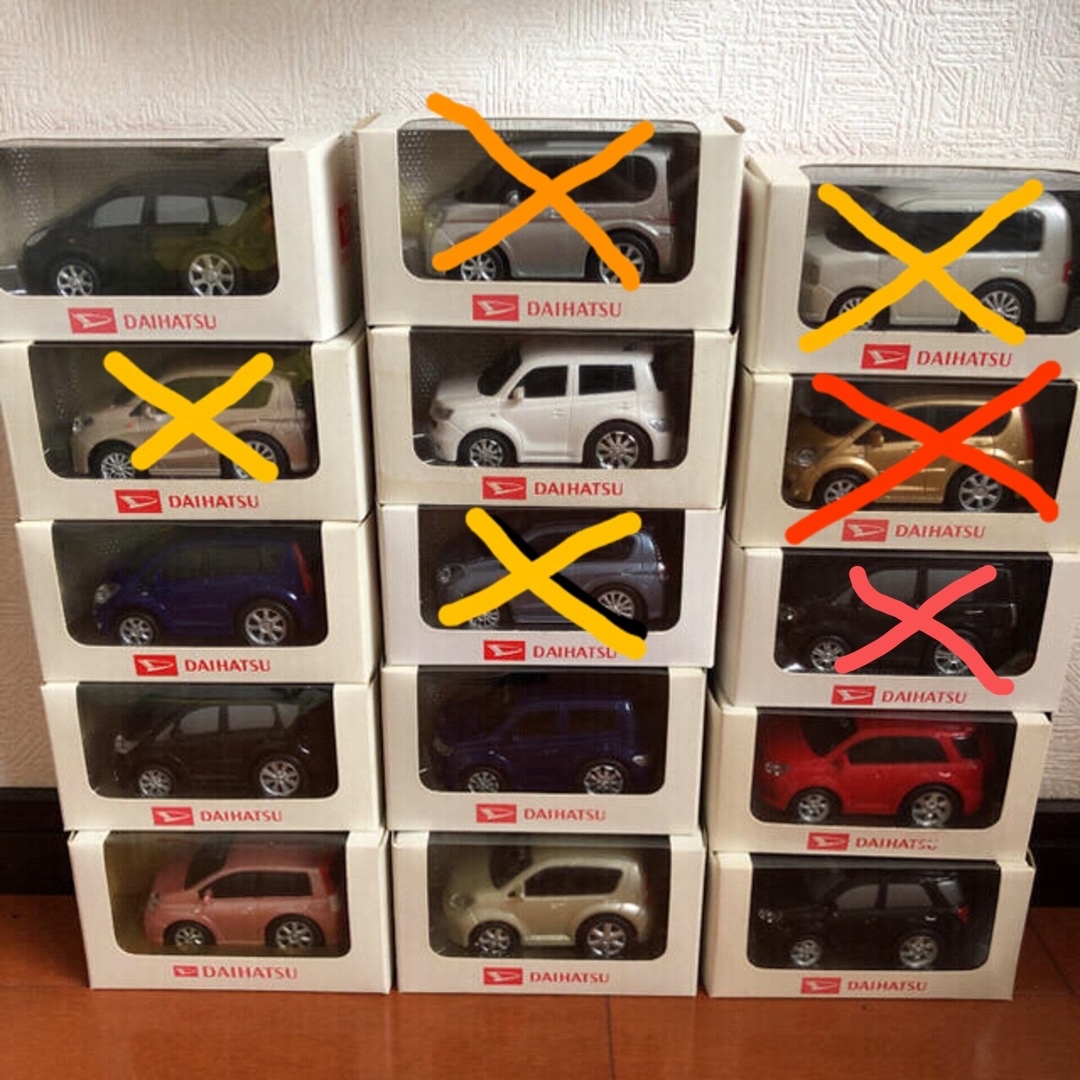 ダイハツ - ダイハツ チョロQ ミニカー 非売品 まとめて9台の ダイハツ - ダイハツ チョロQ ミニカー 非売品 まとめて9台の