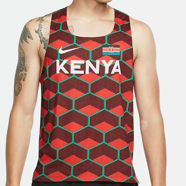 NIKE ナイキ エアロスイフト ランニング シングレット KENYA ケニア