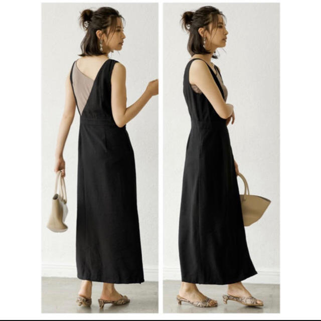one shoulder 2way twill willfully ワンピース