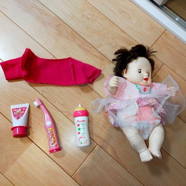 ぽぽちゃん　人形　セット キッズ/ベビー/マタニティのおもちゃ(ぬいぐるみ/人形)の商品写真