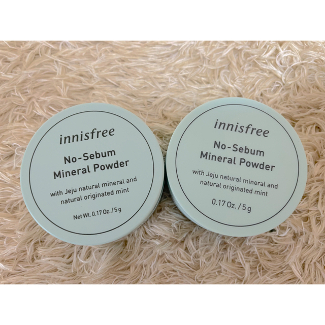 Innisfree(イニスフリー)のイニスフリー/ノーセバムミネラルパウダー2個 コスメ/美容のベースメイク/化粧品(フェイスパウダー)の商品写真