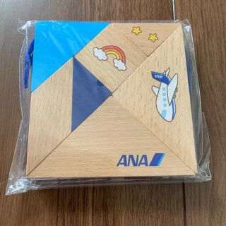 エーエヌエー(ゼンニッポンクウユ)(ANA(全日本空輸))のANA 木製 脳育タングラム(知育玩具)