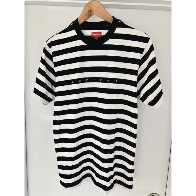 Supreme - 18SS Supreme Bar Stripe Tee 送料込み！の通販 by papa ...