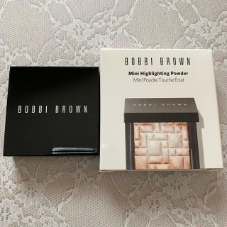 ボビイブラウン(BOBBI BROWN)のボビイブラウン　ミニ ハイライティング パウダー 01 ピンクグロウ(フェイスカラー)