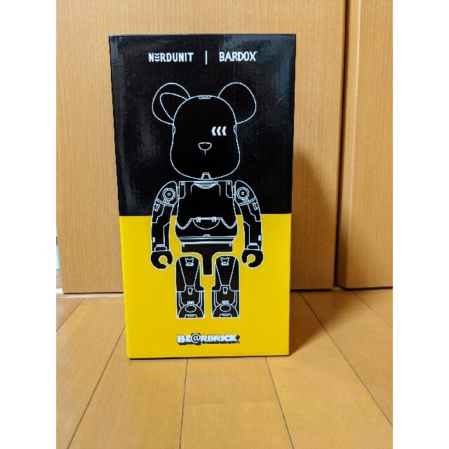 BE@RBRICK NERDUNIT x BARDOX 400%　新品未使用フィギュア