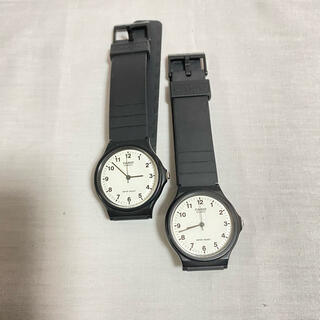 カシオ(CASIO)のカシオ　腕時計２本セット(腕時計)