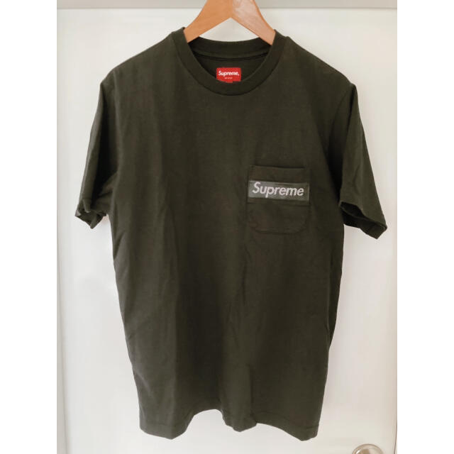 supreme mesh stripe pocket tee 送料込み！ 2