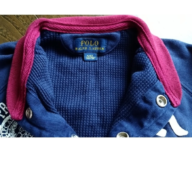 POLO RALPH LAUREN(ポロラルフローレン)のポロラルフローレン　ブルゾン110センチ キッズ/ベビー/マタニティのキッズ服男の子用(90cm~)(ジャケット/上着)の商品写真