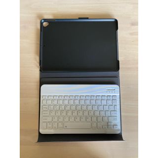 Ewin iPad10.2インチキーボードケースピンクus配列 着脱式(PC周辺機器)
