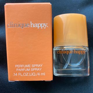 クリニーク(CLINIQUE)のclinique happy PERFUME SPRAY 4ml(香水(女性用))