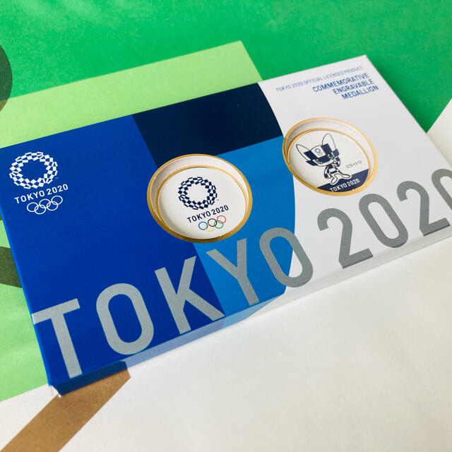 東京2020オリンピックグッズ　記念刻印メダリオンセットA