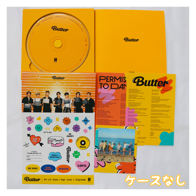 防弾少年団(BTS)(ボウダンショウネンダン)のBTS Butter Cream CD 【箱無し】 エンタメ/ホビーのCD(K-POP/アジア)の商品写真