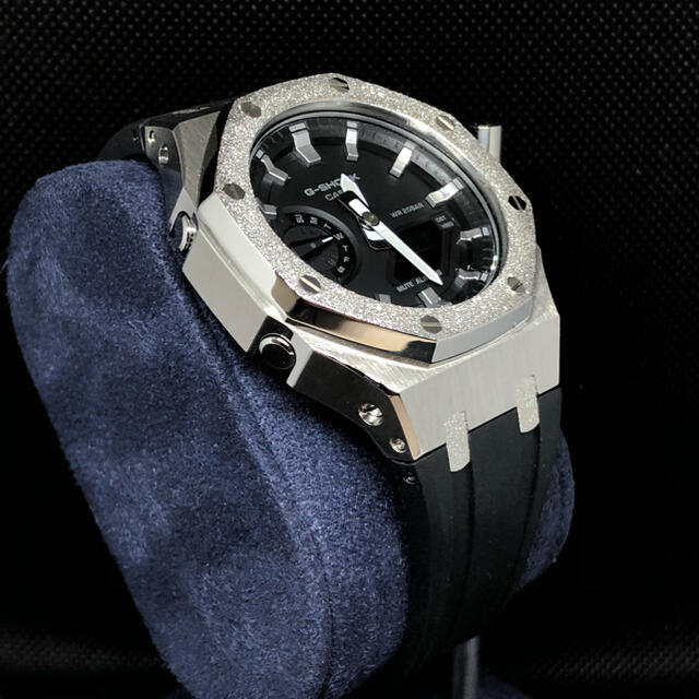 G-SHOCK(ジーショック)のGA-2100本体付き ラバーベルトセット カシオーク カスタム Gショック メンズの時計(ラバーベルト)の商品写真