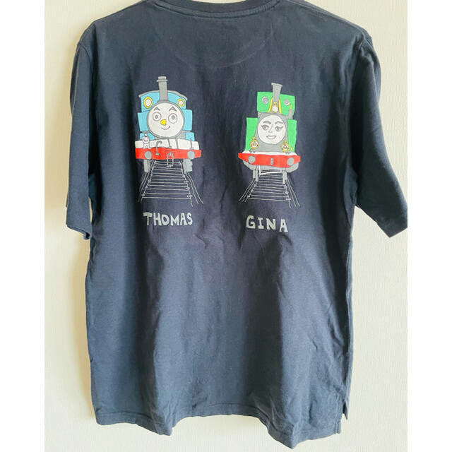 Ciaopanic(チャオパニック)の古着　トーマスコラボTシャツ レディースのトップス(Tシャツ(半袖/袖なし))の商品写真