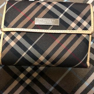 バーバリーブルーレーベル(BURBERRY BLUE LABEL)のバーバリー2つ折り財布(財布)