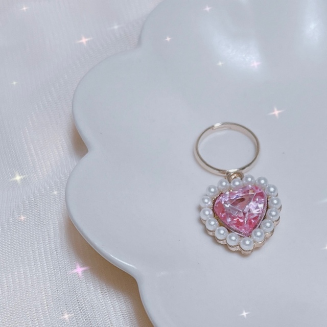 ♥bijou ring ハンドメイドのアクセサリー(リング)の商品写真