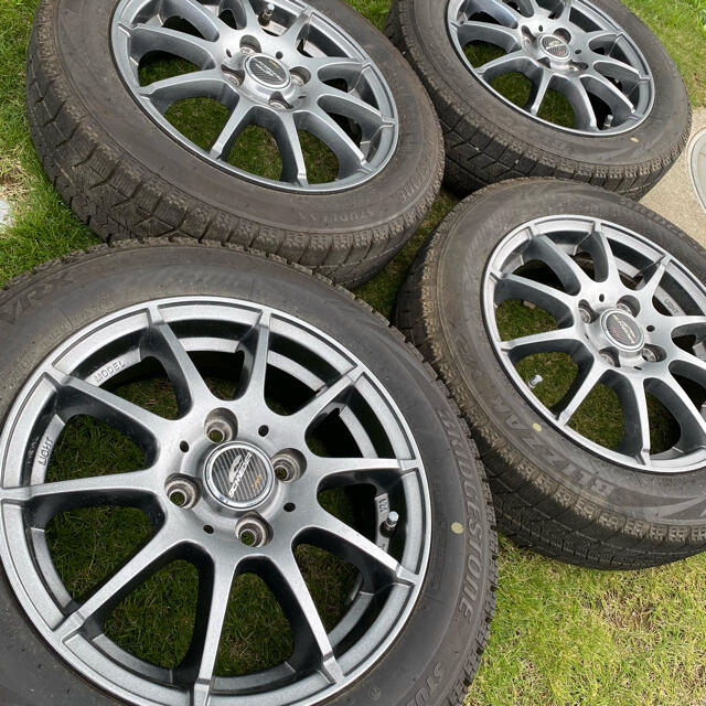 自動車☆シュナイダー14インチ☆バリ溝タイヤ付☆155/65R14☆タントN-BOX等