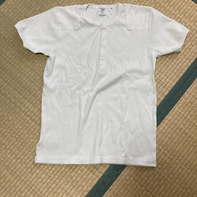 houston ヘンリーネック コットン サーマルシャツ OFF WHITE の通販 by ...