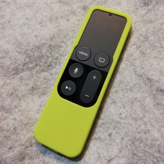 Apple(アップル)のApple TV リモコンカバー(ライムグリーン) スマホ/家電/カメラのテレビ/映像機器(その他)の商品写真