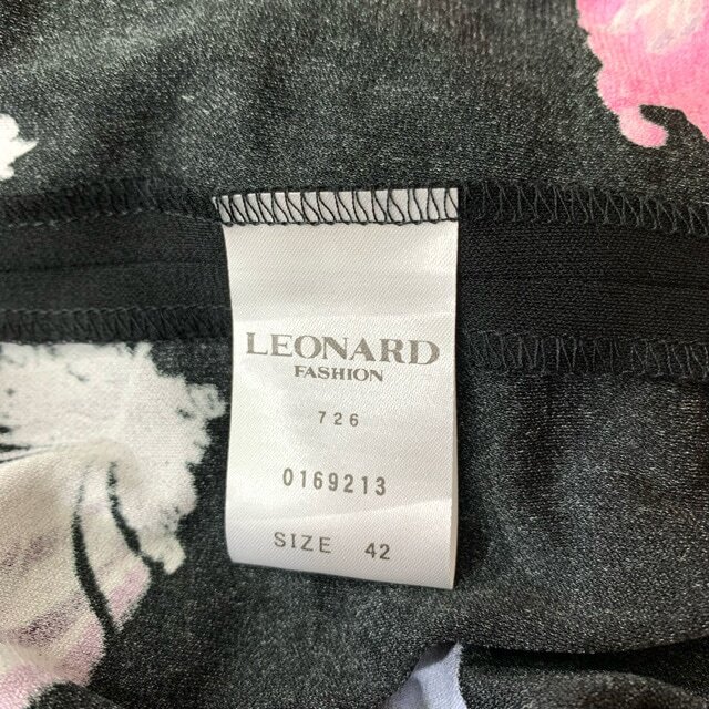 LEONARD(レオナール)のレオナール 七分袖カットソー サイズ42 L - レディースのトップス(カットソー(長袖/七分))の商品写真