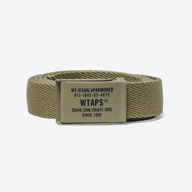 WTAPS GIB / BELT / ACRYLIC BEIGE