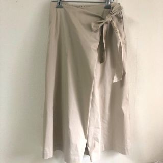 ユニクロ(UNIQLO)のユニクロ 巻きスカート風ガウチョパンツ(キュロット)