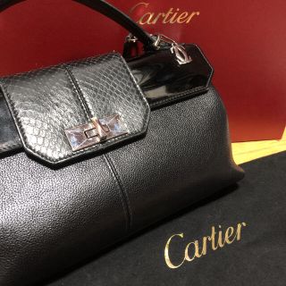 カルティエ(Cartier)のsasa様専用　カルティエ  2wayバッグ　カーフスキン(ハンドバッグ)