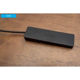 Anker USB3.0 ウルトラスリム 4ポートハブ(PC周辺機器)