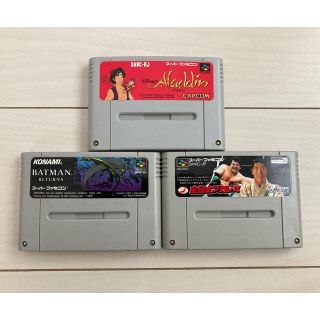 sfc ゲームソフト三点セット