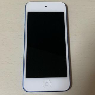 アイポッドタッチ(iPod touch)のiPod touch 第6世代 ブルー 32GB バッテリー交換済み(スマートフォン本体)