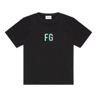 未使用★フィアーオブゴッド 6th FG リフレクターロゴプリントTシャツ