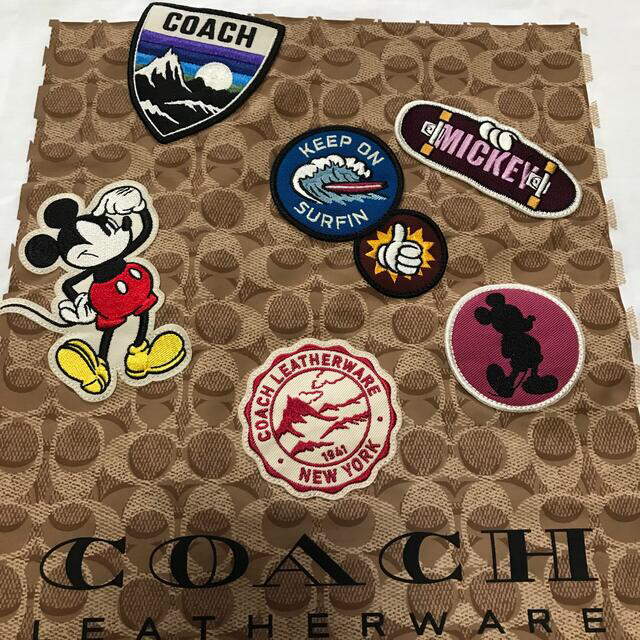 新品タグ付きcoach＆ディズニーコラボシャツ