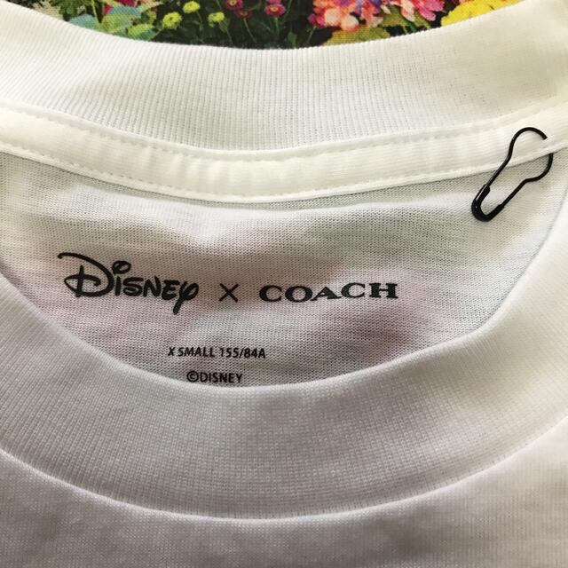 新品タグ付きcoach＆ディズニーコラボシャツ