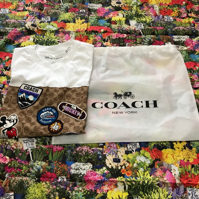 coach ミッキー　tシャツ　レア