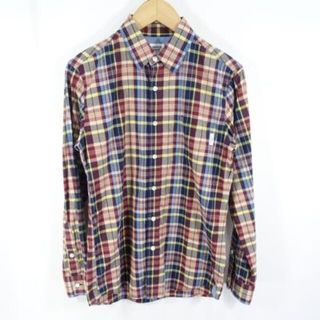 Mr.GENTLEMAN MADRAS CHECK L/S SHIRTS (シャツ)