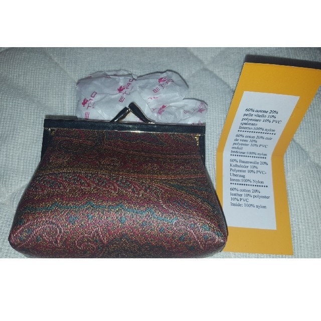 ETRO(エトロ)のエトロがま口財布 レディースのファッション小物(財布)の商品写真