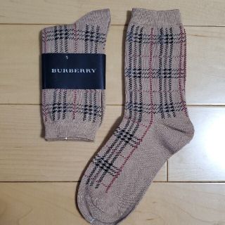 バーバリー(BURBERRY)の【新品、2足セット】BURBERRYレディースソックス(ソックス)