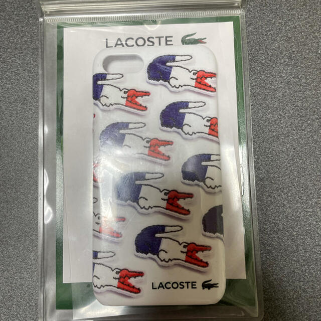 LACOSTE(ラコステ)のラコステ　スマホケース スマホ/家電/カメラのスマホアクセサリー(iPhoneケース)の商品写真