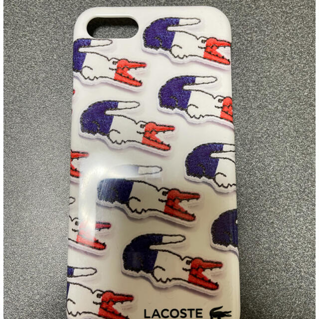 LACOSTE(ラコステ)のラコステ　スマホケース スマホ/家電/カメラのスマホアクセサリー(iPhoneケース)の商品写真