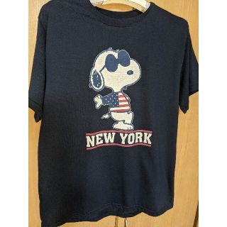 ピーナッツ(PEANUTS)のスヌーピー　ニュヨーク(Tシャツ(半袖/袖なし))