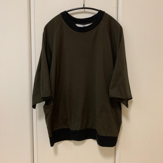 SUNSEA(サンシー)のsunsea 18aw treak's t Olive Drab/BK メンズのトップス(Tシャツ/カットソー(七分/長袖))の商品写真