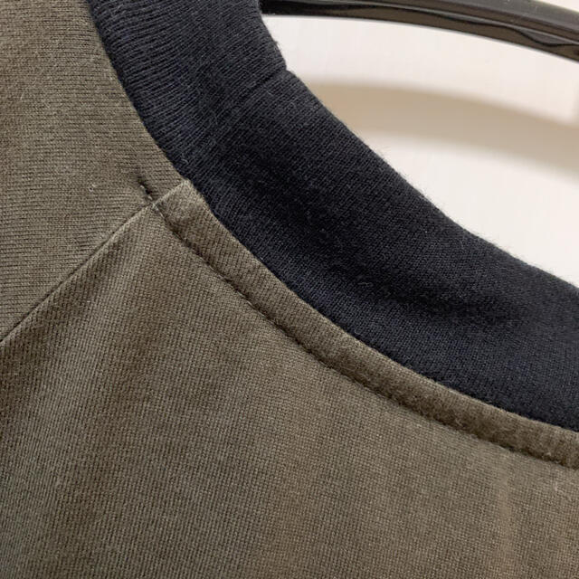 SUNSEA(サンシー)のsunsea 18aw treak's t Olive Drab/BK メンズのトップス(Tシャツ/カットソー(七分/長袖))の商品写真